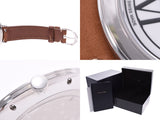 Ralph Lauren RL888 32mm White Dial Women's SS/Leather Quartz Watch AB Rank Ralph Lauren Box Gala Used Ginzo