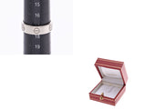 Cartier Love Ring #58 Men's Ladies WG 8.0g Ring A Rank Good Condition CARTIER Box Gala Used Ginzo