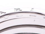ブルガリ B-ZEROリング サイズS #60 メンズ レディース WG 9.5g 指輪 Aランク 美品 BVLGARI 箱 中古 銀蔵