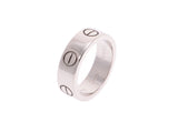 Cartier Love Ring #49 Ladies WG 8.0g Ring A Rank Good Condition CARTIER Used Ginzo