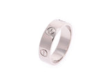 Cartier Love Ring #57 Ladies WG 8.1g Ring A Rank Good Condition CARTIER Used Ginzo