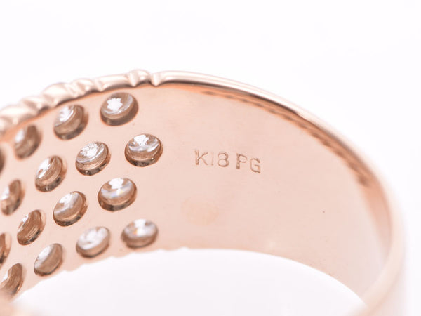 戒指#11.5女士K18PG钻石1.80ct6.0g戒指A等级二手银藏