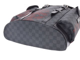 Louis Vuitton Graffiti Christopher PM Christopher Nemes Black N41709 Men's Genuine Leather Daypack Backpack A Rank Good Condition LOUIS VUITTON Used Ginzo