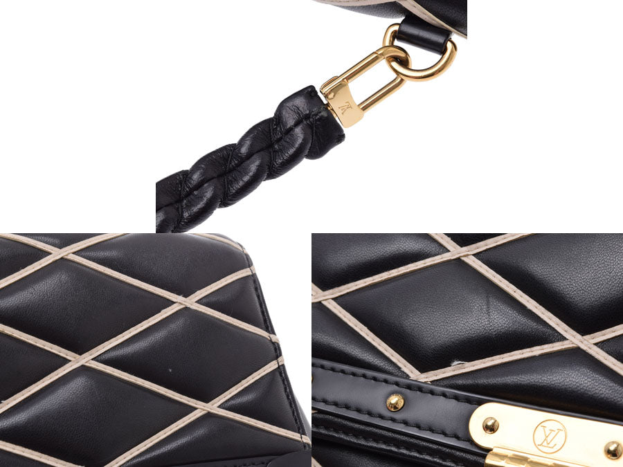 ルイヴィトン ポシェットフラップ マルタージュ ショルダーバッグ ブラック ルイヴィトン マルタージュ ポシェットフラップ 黒 M50003 レディース