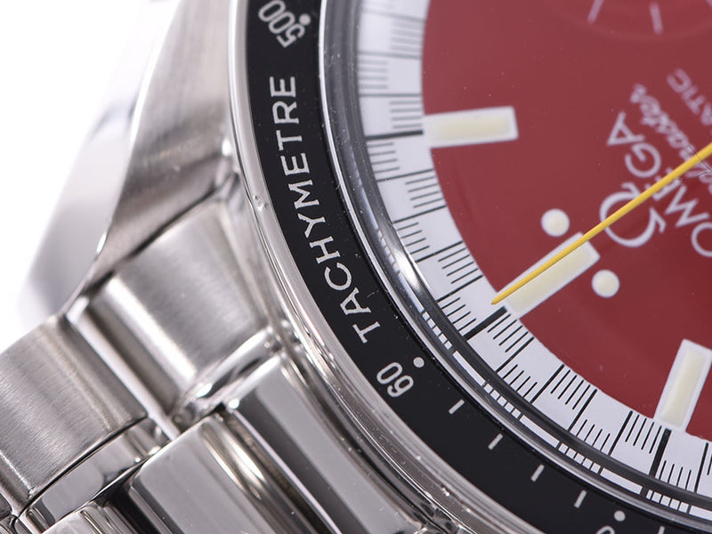 Omega Speedmaster 3510.61 Schumacher Red Dial Men's SS Automatic Winding Watch A Rank Beauty OMEGA Used Ginzo