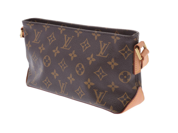 Louis Vuitton Monogram Trotor Brown M51240 Ladies Genuine Leather Shoulder Bag A Rank LOUIS VUITTON Used Ginzo