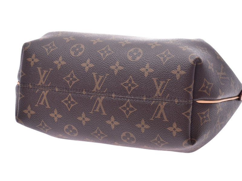 Louis Vuitton Monogram Turen PM USA Made Brown M48813 Ladies Genuine Leather 2WAY Handbag A Rank Good Condition LOUIS VUITTON With Strap Used Ginzo