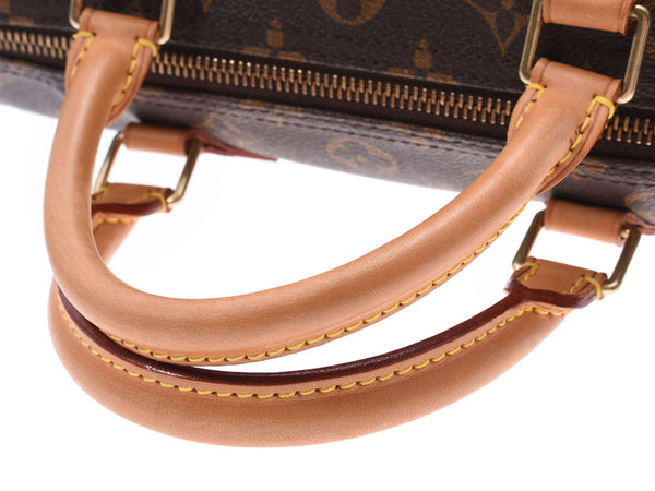 Louis Vuitton Monogram Speedy 30 Brown M41526 Ladies Genuine Leather Handbag AB Rank LOUIS VUITTON Used Ginzo