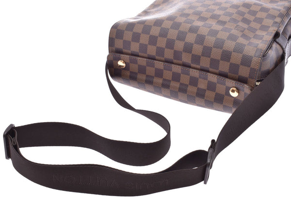Louis Vuitton Damier NAVI GRIO brown n45255 men's Womens Leather Shoulder Bag