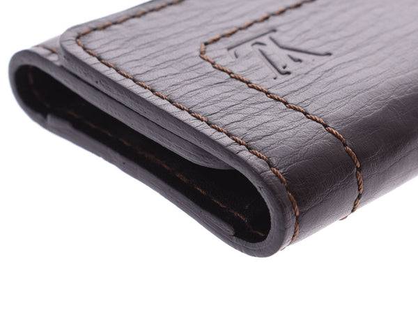 Louis Vuitton Utah 6 key Keychain Cafe m95539 men's leather