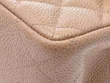 Chanel Matrasse Chain Shoulder Bag Beige G Hardware Ladies Lambskin Double Lid AB Rank CHANEL Used Ginzo