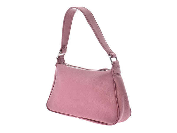 Chanel handbag, pink SV, gold, Redness, Carf, A Rank, a Rank, a Rank, a Standard, Fringe, a used silver,