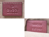 Gucci Micro Gucci Shima Shoulder Bag Metallic Pink Ladies Calf A Rank Good Condition GUCCI Used Ginzo