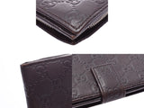 Gucci Gucci Shima Bi-fold Wallet Brown Men's Ladies Calf B Rank GUCCI Used Ginzo