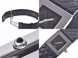 Chanel matelasse lindera board Lady's SS/ leather quarts watch A rank beauty product CHANEL used silver storehouse