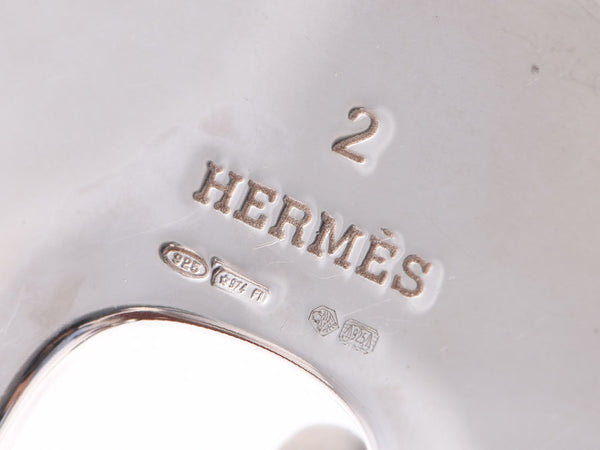 Hermes Bracelet Women's Men's SV/Leather 55.2g B Rank HERMES Used Ginzo