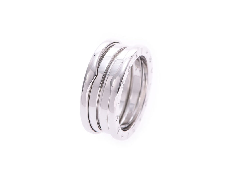 Burghali B-ZERO Rings Size S #57 Men' s Ladies WG 9.8g Rankine A Rank, BVLGARI Used in Gingzo