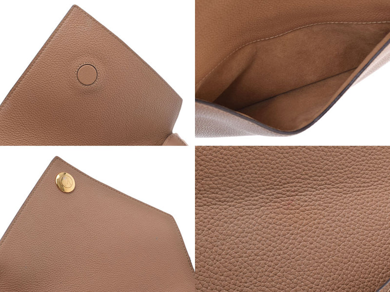 Louis Vuitton Sakdubull V Sesame Beige G Metal Fittings M54372 Women's Genuine Leather 2WAY Bag AB Rank LOUIS VUITTON Strap With Used Ginzo