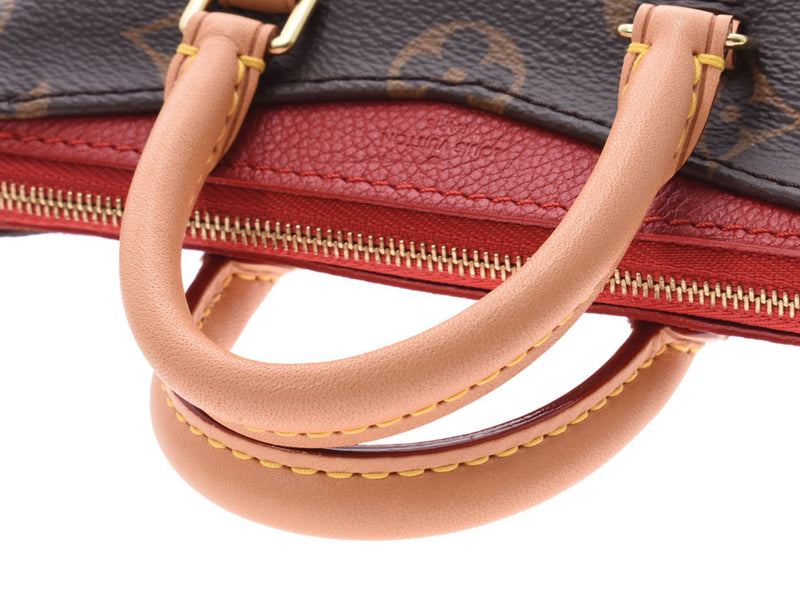 Louis Vuitton Monogram Nano Palace Threes M61254 Women's Genuine Leather Shoulder Bag A Rank LOUIS VUITTON Used Ginzo