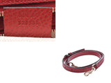 Gucci SOHO 2WAY Handbag Red 431571 ladies calf a