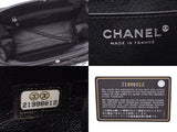 シャネル マトラッセ ボーリングバッグ 黒 SV金具 レディース ラムスキン ショルダーバッグ Aランク 美品 CHANEL 中古 銀蔵