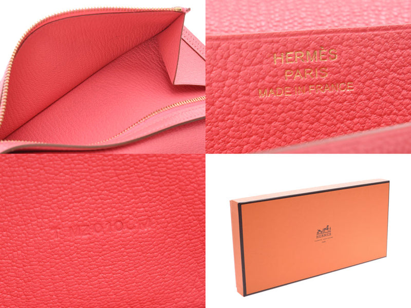 HERMES HermES Hermee Beancet: Fofat, Rose, T, T, T, Gold, Gold, Reddy, and Chobble, Chövre, long wal