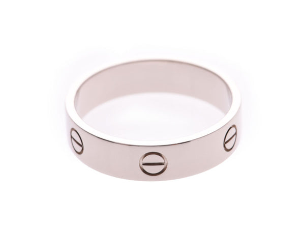 10.7 g of Cartier love ring #70 men gap Dis WG ring A rank beauty product CARTIER used silver storehouse