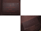 Louis Vuitton Damier Olaf PM Brown N41442 Men Women Ladies Leather Shoulder Bag A Rank Good Condition LOUIS VUITTON Used Ginzo