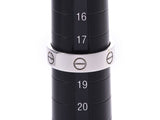 カルティエ ラブリング #59 メンズ レディース WG 8.9g 指輪 Aランク 美品 CARTIER 中古 銀蔵