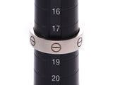 カルティエ ラブリング #59 メンズ レディース WG 11.2g 指輪 Aランク 美品 CARTIER 中古 銀蔵