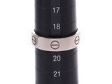 カルティエ ラブリング #60 メンズ レディース WG 9.0g 指輪 Aランク 美品 CARTIER 中古 銀蔵