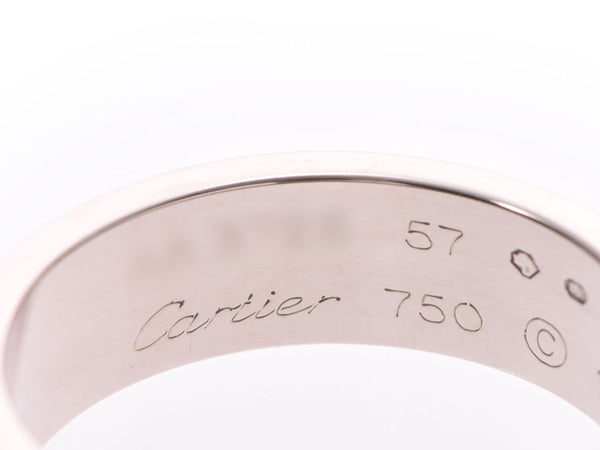 CARTIER Cartier Loveing#57号女士K18WG戒指A位二手银藏