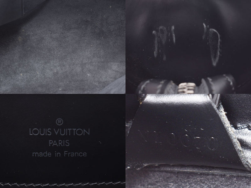 ルイヴィトン エピ ジェモ 黒 M52452 レディース メンズ 本革 トートバッグ ハンドバッグ ABランク LOUIS VUITTON 中古 銀蔵