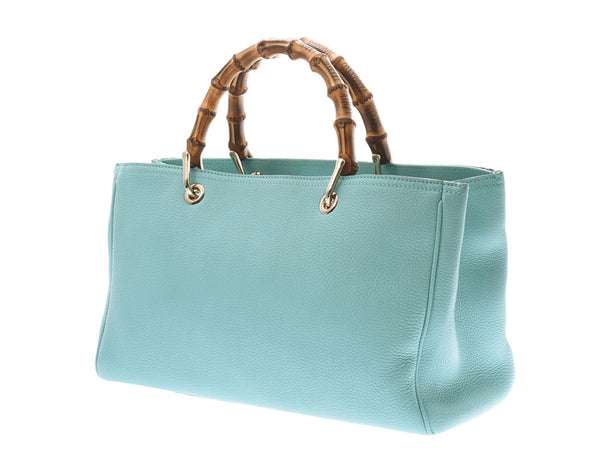 Gucci, bumboos, shopper, light blue, Ladies Blue, a carve, a 2WAY handbag, a new handbag, a handbag, a gyCCI with a strap with a strap.