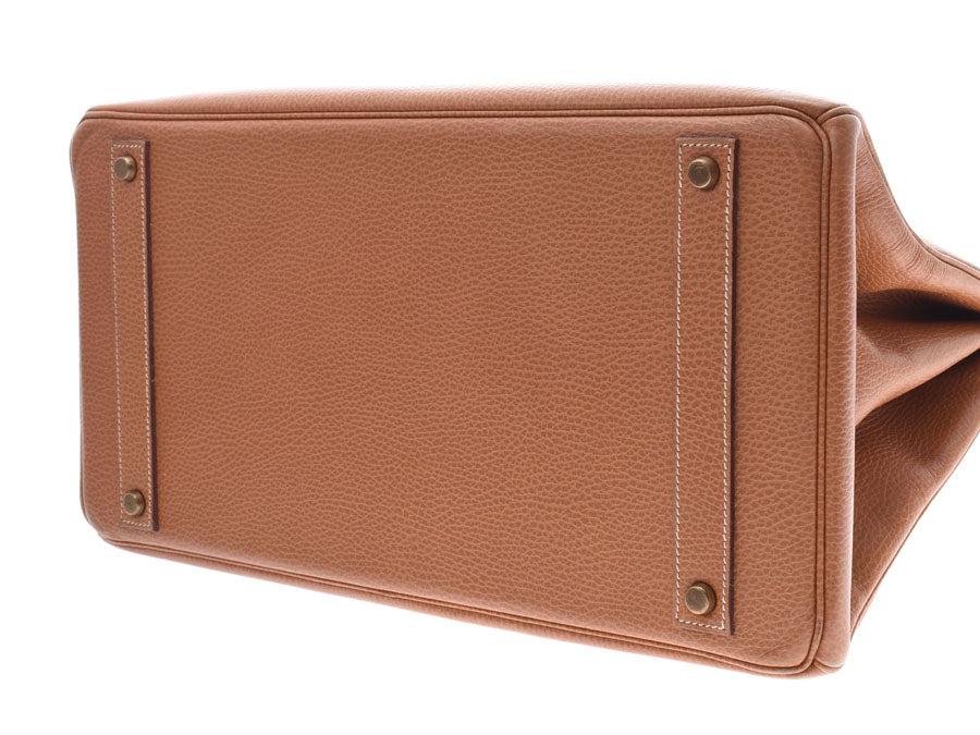 エルメス バーキン40 ゴールド G金具 ○U刻印 レディース メンズ