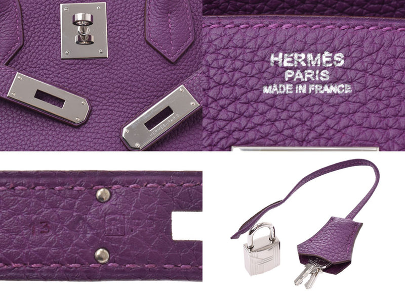 HERMES Hermes, 30 Anemonet, Golden Palladium, Gold Coin (around 2014), Ladies, Lego, Togo handbags, A-rank, used silver storehouse.