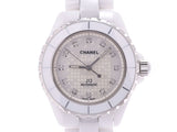 CHANEL Chanel J12 Ginza Boutique 5th Anniversary Limited H2512 Ladies Ceramic/SS Watch Automatic Winding White Shell Dial B Rank Used Ginzo