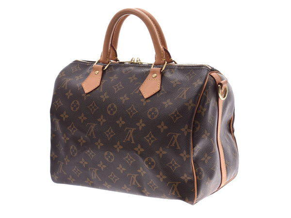 Louis Vuitton, Monogram Speedvandry, 30 Brown M41112 Ladies, 2WAY bag AB LOUIS VUIS VUIS VUITTON WUITTON: Chushoginsura with straps