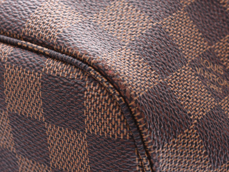 Louis Vuitton Damier Neverful MM Brown N51105 Women's Tote Bag A Rank LOUIS VUITTON Used Ginzo