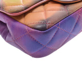 Chanel Matrasse Chain Shoulder Bag Multicolor Ladies Lambskin AB Rank CHANEL Used Ginzo