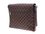 Louis Vuitton Damier District MM NM New Brown N41032 Men Women Ladies Leather Shoulder Bag Shindo Beautiful Item LOUIS VUITTON Used Ginzo