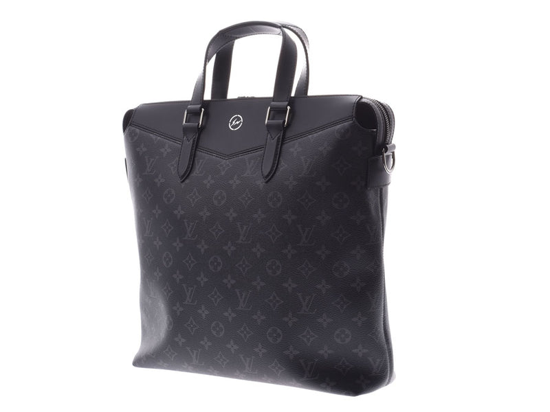 Louis Vuitton Black x Fragment Monogram Eclipse Tote Bag Leather