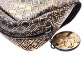 BOTTEGAVENETA mini chain shoulder bag butterfly charm gold ladies calf shoulder bag A rank used Ginzo