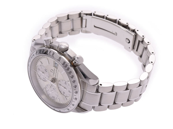 欧米茄Speedmaster Date Silver Dial 3513.30 Men's SS Automatic Watch A Rank OMEGA Used Ginzo