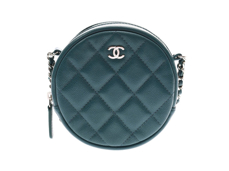 Chanel round online caviar