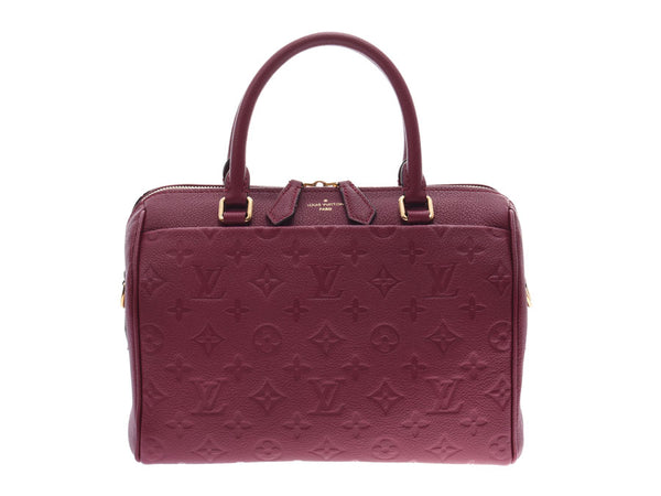Louis Vuitton Anplant Speedy Bandolier 25 NM Bordeaux M43262 Ladies 2WAY Handbag Shindo Good Condition LOUIS VUITTON With Strap Used Ginzo