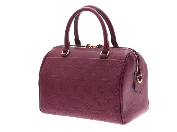 Louis Vuitton Anplant Speedy Bandolier 25 NM Bordeaux M43262 Ladies 2WAY Handbag Shindo Good Condition LOUIS VUITTON With Strap Used Ginzo