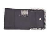 Stella McCartney Falabella Key Case Black Ladies Men's Faux Leather Unused Good Condition STELLA McCARTNEY Box Used Ginzo