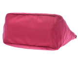 PRADA Prada 2WAY tote bag outlet pink BR5137 Lady's nylon handbag A rank used silver storehouse