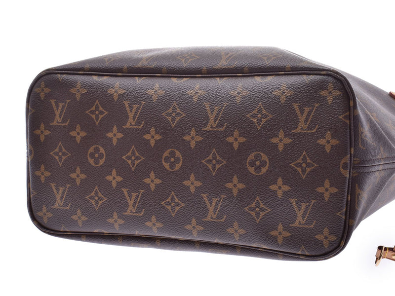 Louis Vuitton Monogram Neverfull MM Fuchsia M40996 Ladies Genuine Leather Tote Bag A Rank LOUIS VUITTON Used Ginzo